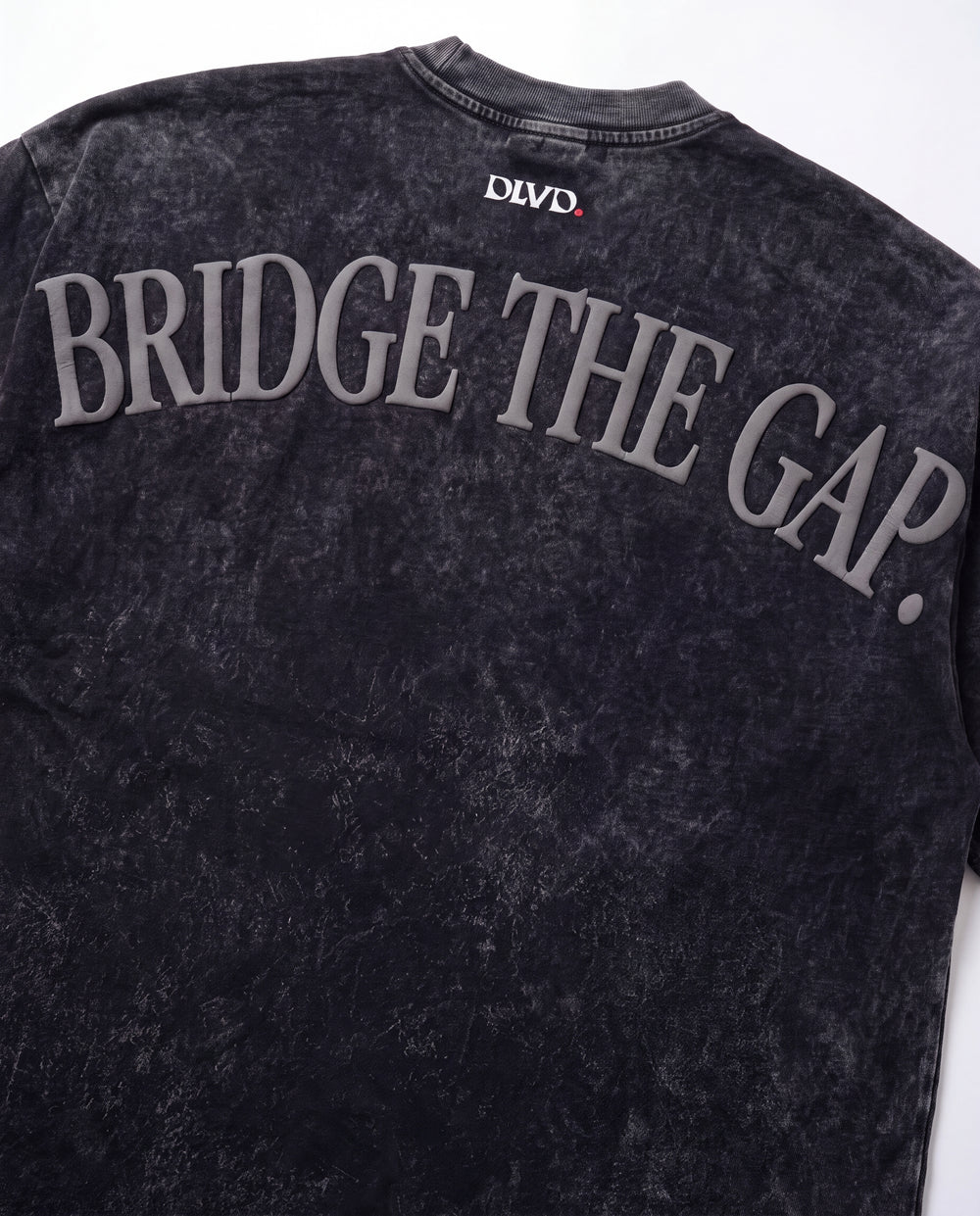 Black DLVD Classic tee back print